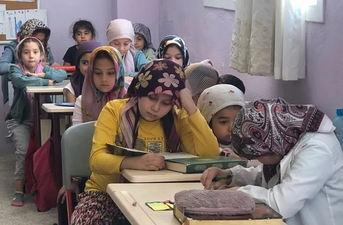 Sarıgöl’de Kur’an Kursunda 15 yıllık gelenek sürüyor
