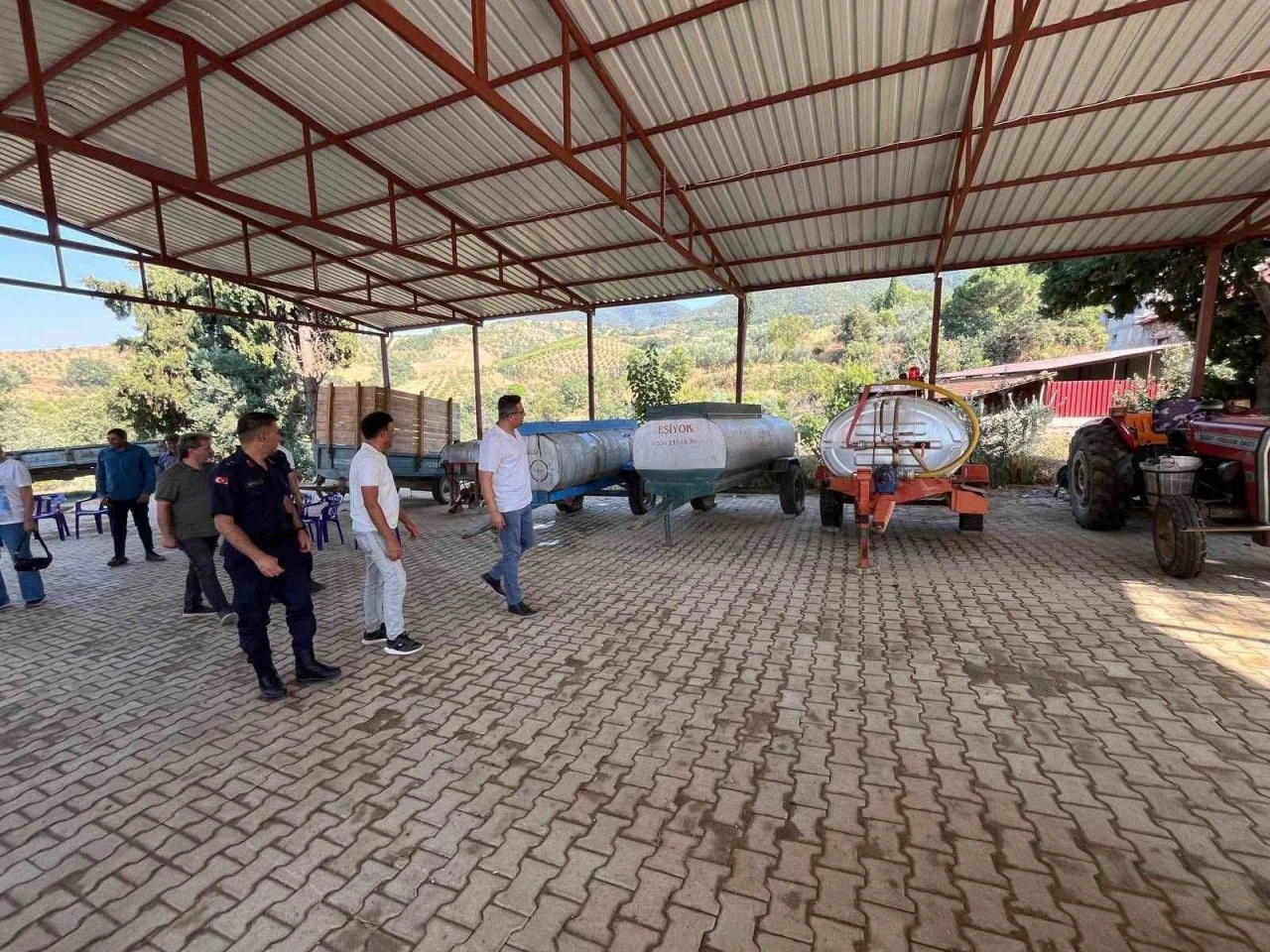 Sarıgöl’de orman yangınlarına karşı önlem ziyaretleri

