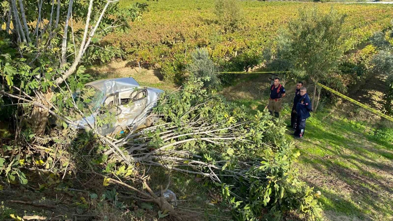 Sarıgöl’de trafik kazası: 1 ölü