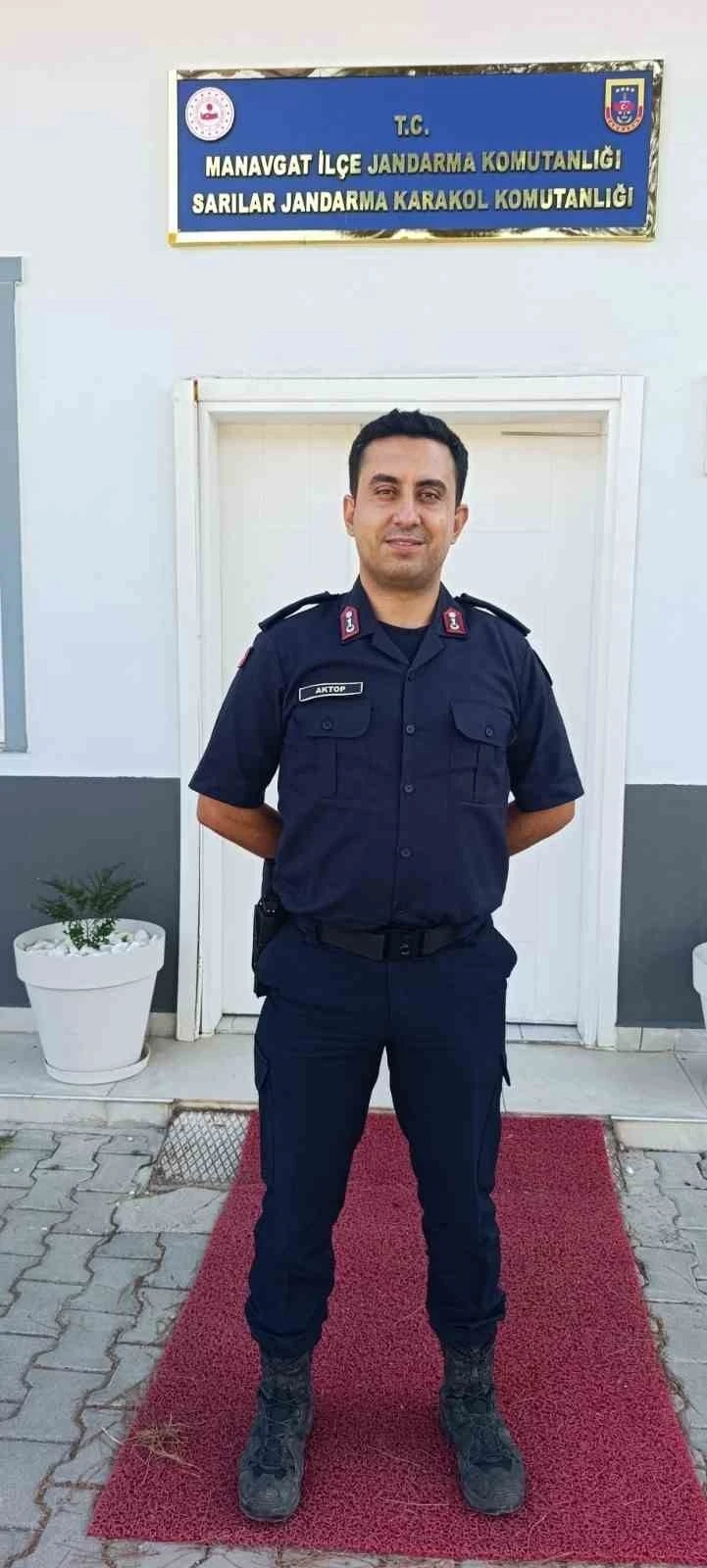 Sarılar Jandarma&rsquo;da n&ouml;bet değişimi ger&ccedil;ekleşti
