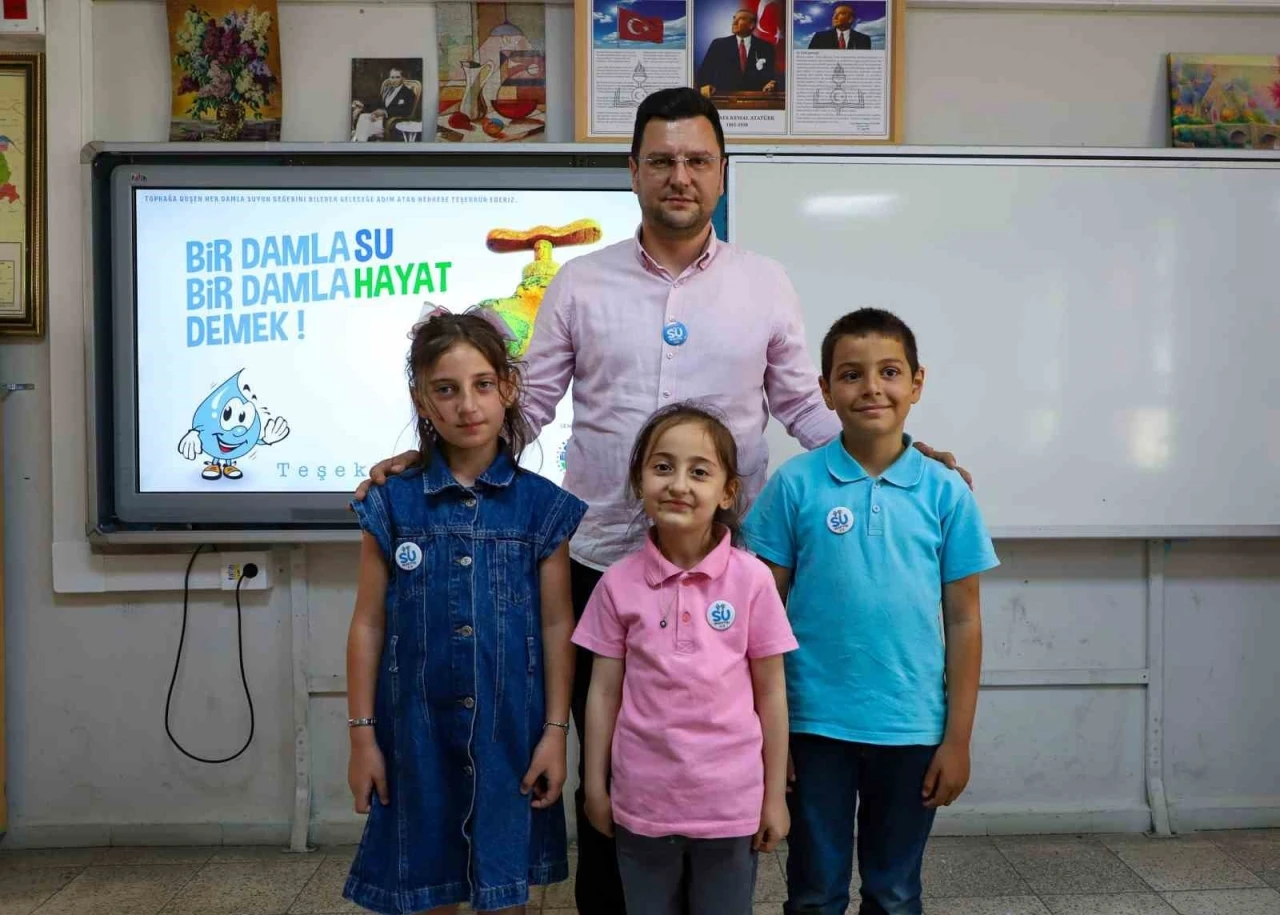 SASKİ’nin minik su müfettişleri göreve hazır
