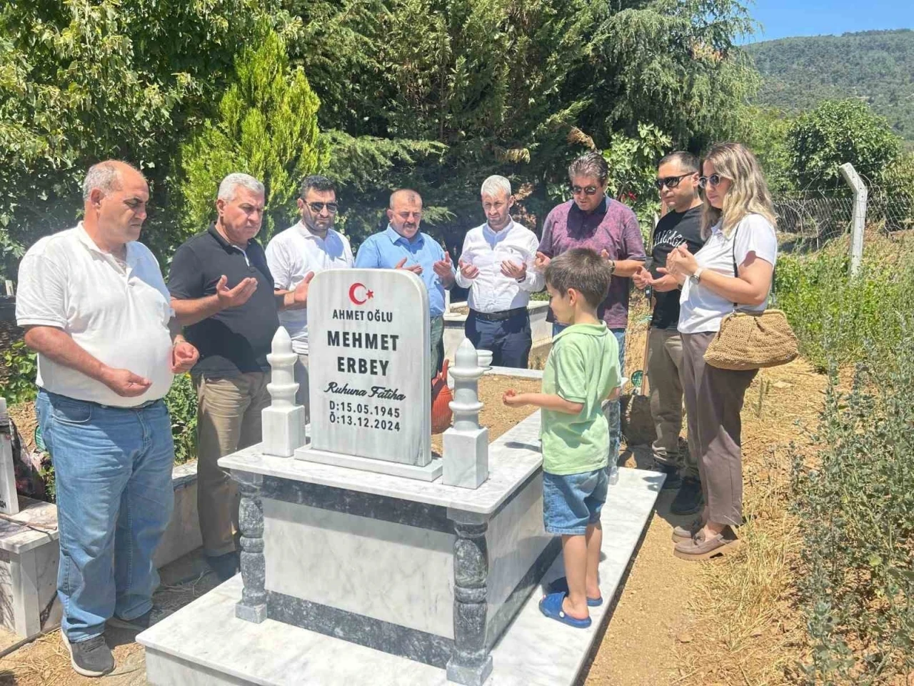 Şehit Ahmet Erbey ve Babası Mehmet Erbey dualarla anıldı
