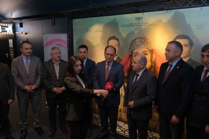 Şehit Aybüke öğretmenin hayatını anlatan filme Çorum’da gala
