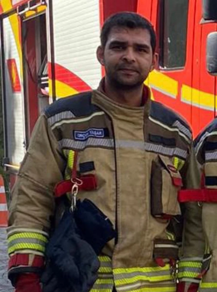 Şehit itfaiye eri Eskişehir&rsquo;de toprağa verilecek
