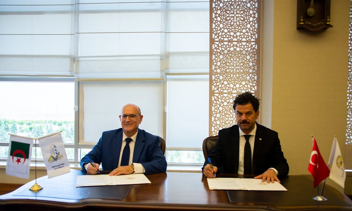 Selçuk Üniversitesi ile Oum El Bouaghı Üniversitesi arasında iş birliği
