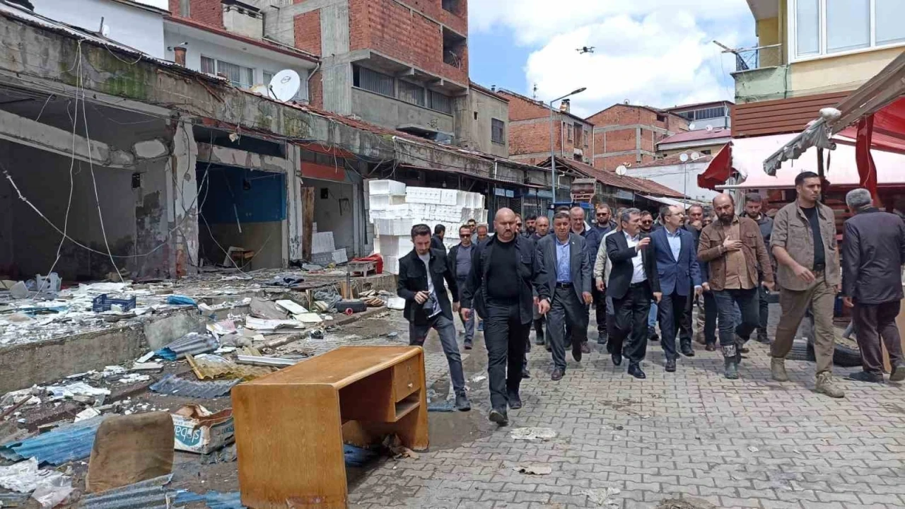 Selde zarar g&ouml;ren esnafa faizsiz kredi ve erteleme desteği

