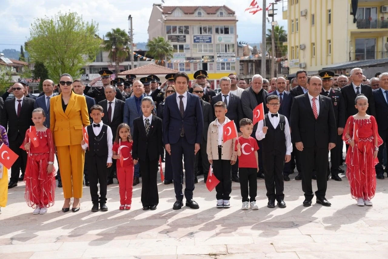 Seydikemer&rsquo;de 23 Nisan coşkusu yaşandı
