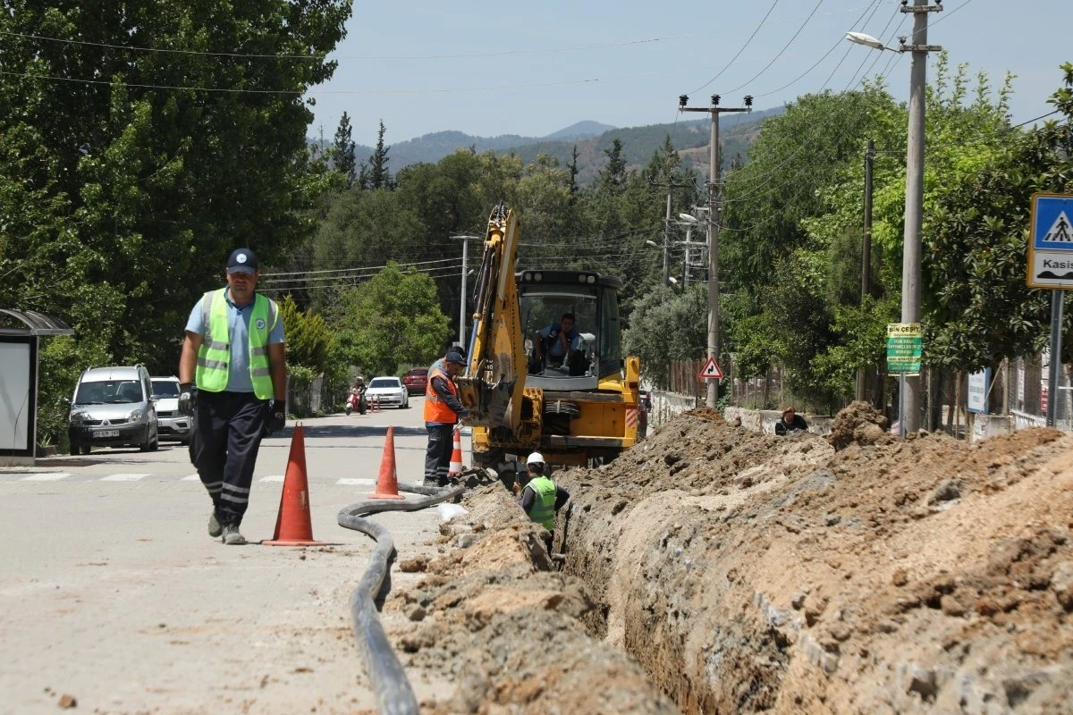 Seydikemer’de 500 Metrelik Yeni İçme Suyu Hattı