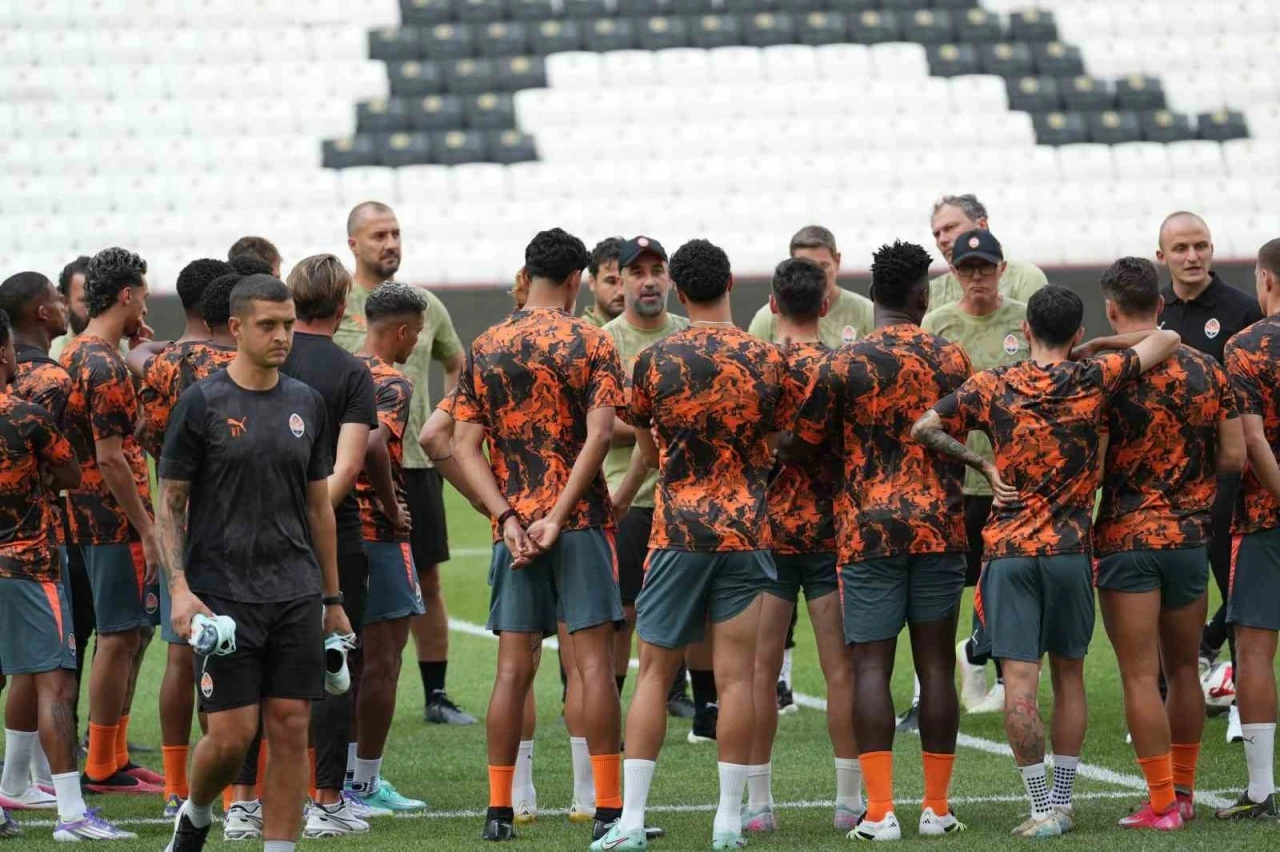 Shakhtar Donetsk, Beşiktaş maçının hazırlıklarını tamamladı
