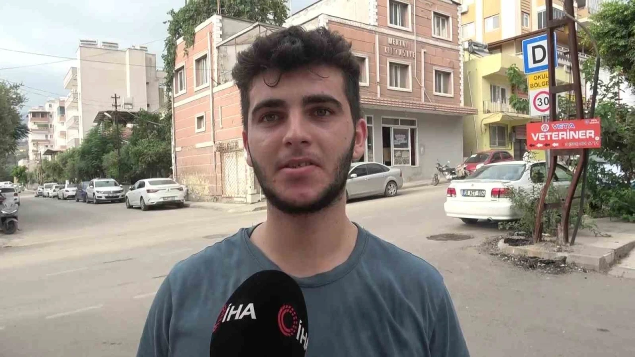 Sıcak havanın etkisiyle patlama yaşanan elektrik telleri korkuttu
