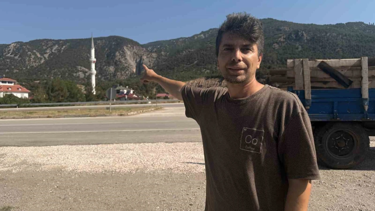 Sıcaklar şelaleyi kuruttu, adından eser kalmadı
