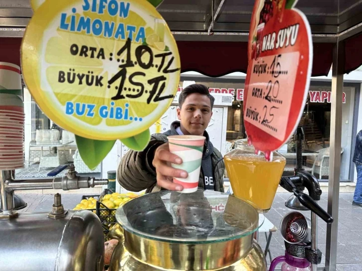 &rsquo;Sifon limonata&rsquo; ve nar suyu mevsim ge&ccedil;işlerinin g&ouml;zdesi oluyor
