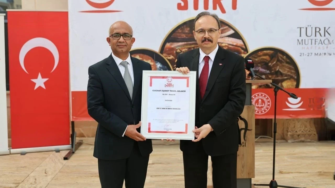 Siirt&rsquo;in marka değeri "Zivzik narı" tescillendi
