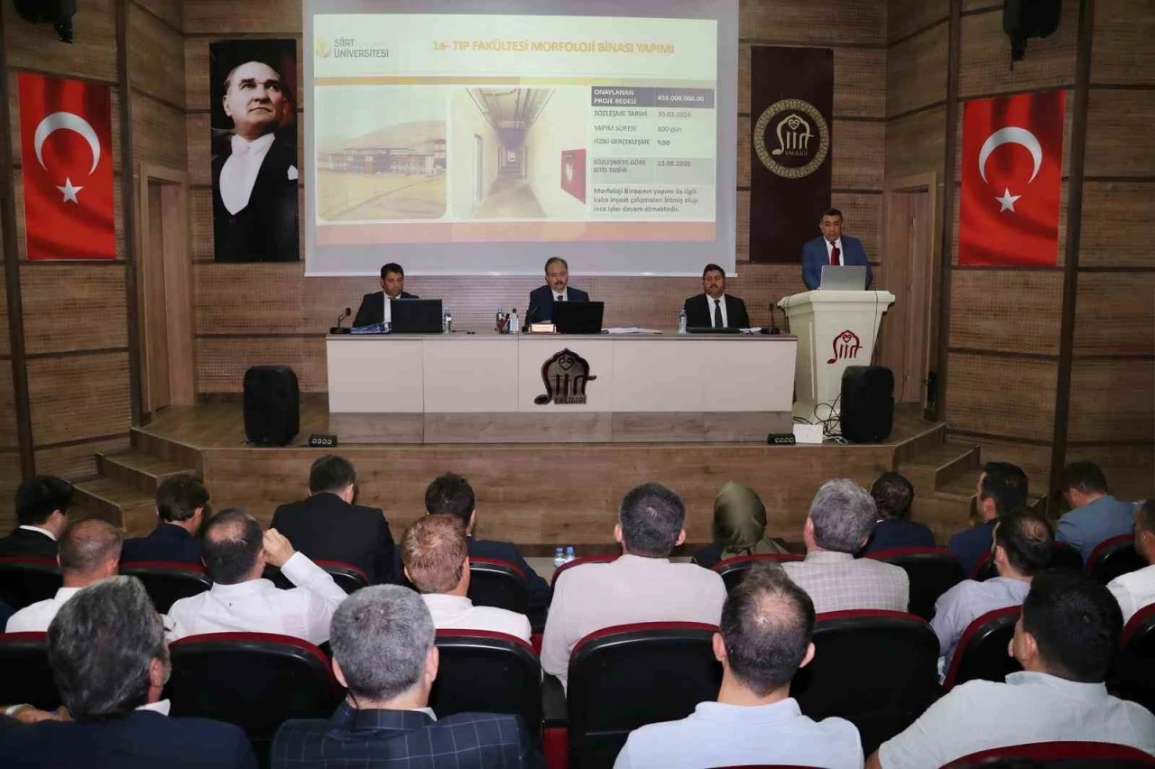 Siirt’te 2025 yılı 3. Dönem İl Koordinasyon Kurulu Toplantısı yapıldı

