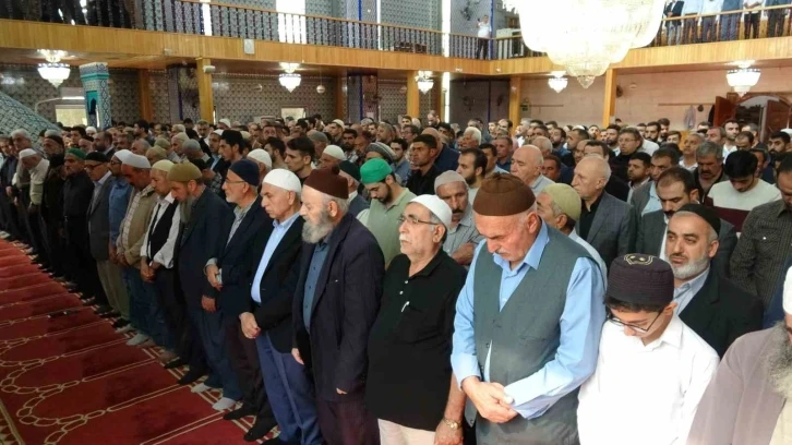 Siirt&rsquo;te Filistinliler i&ccedil;in gıyabi cenaze namazı kılındı
