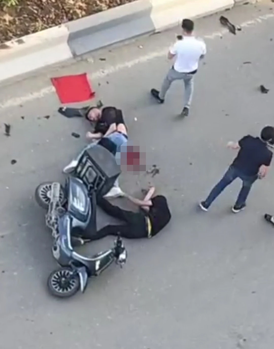 Siirt’te motosiklet kazası: 3 yaralı
