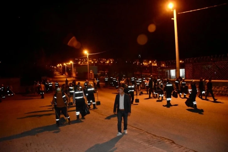 Siirt&rsquo;te  temizlik seferberliği devam ediyor
