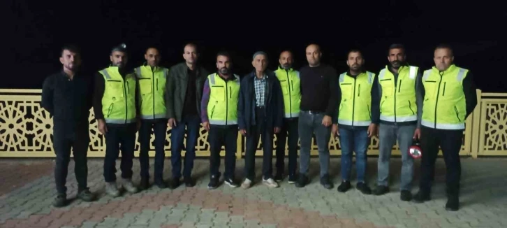 Siirt’te yabani ot toplarken kaybolan adam saatler sonra bitkin şekilde bulundu