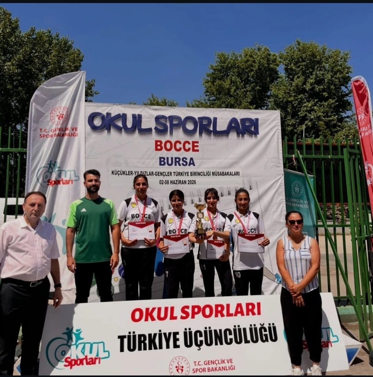 Siirtli kızlardan boccede önemli başarı