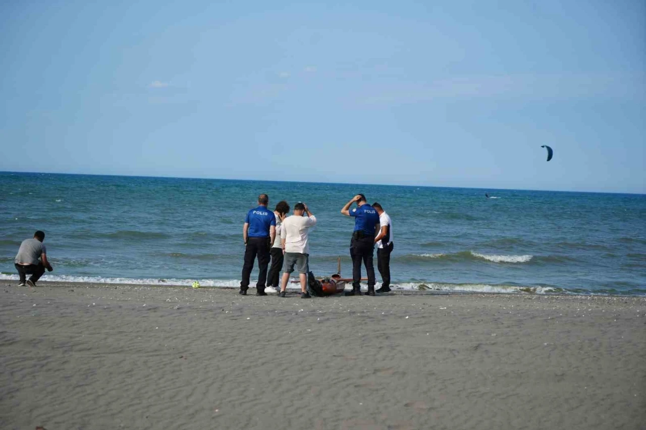 Şimşek İHA Samsun’da sahile vurdu
