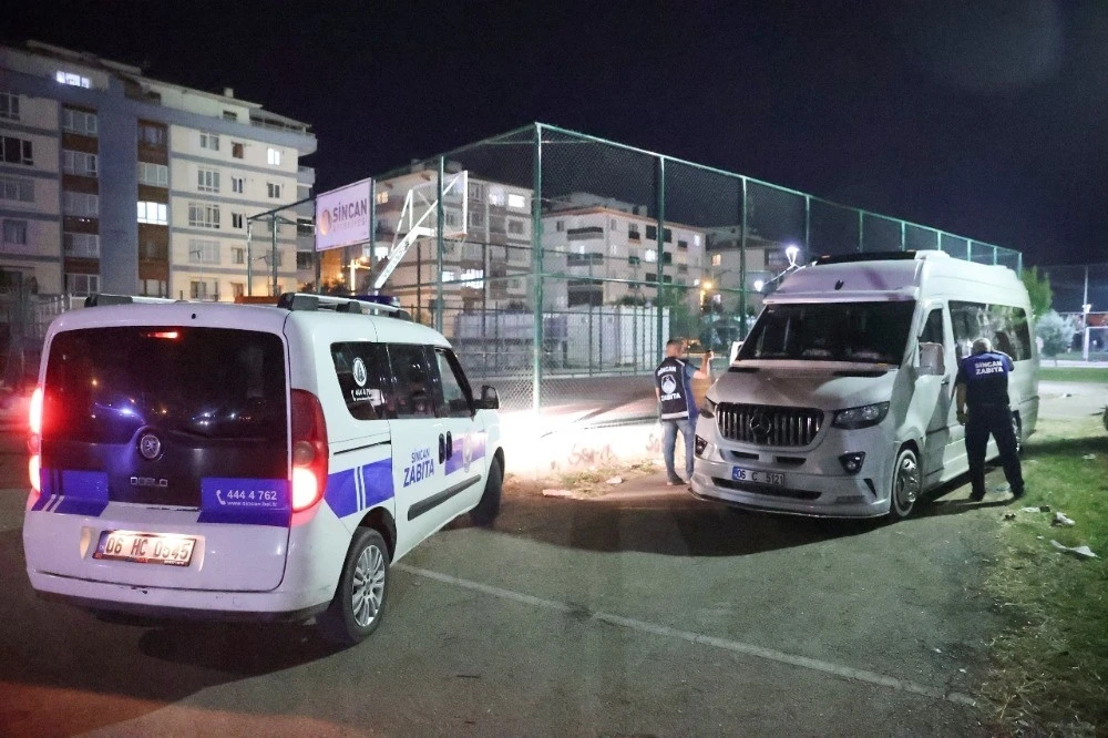 Sincan’da emniyet ve zabıtadan ‘huzur’ denetimi

