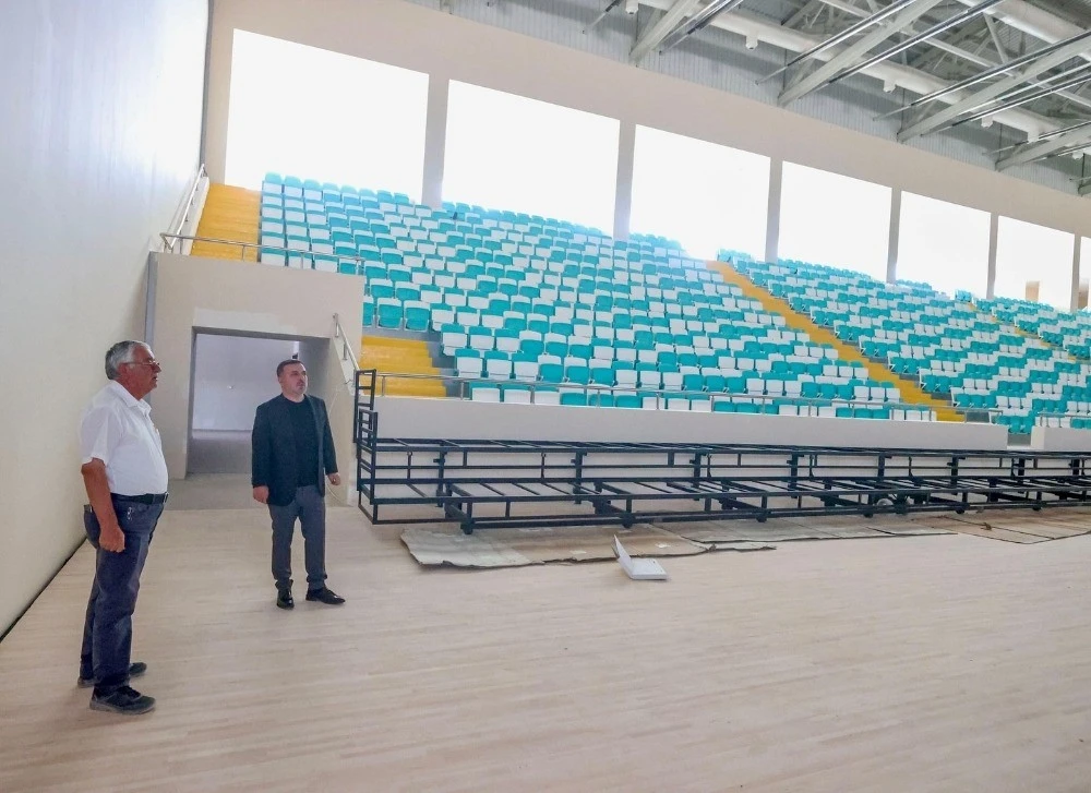 Sincan’da Şahintepesi Spor Kompleksi’nin yapımı sürüyor
