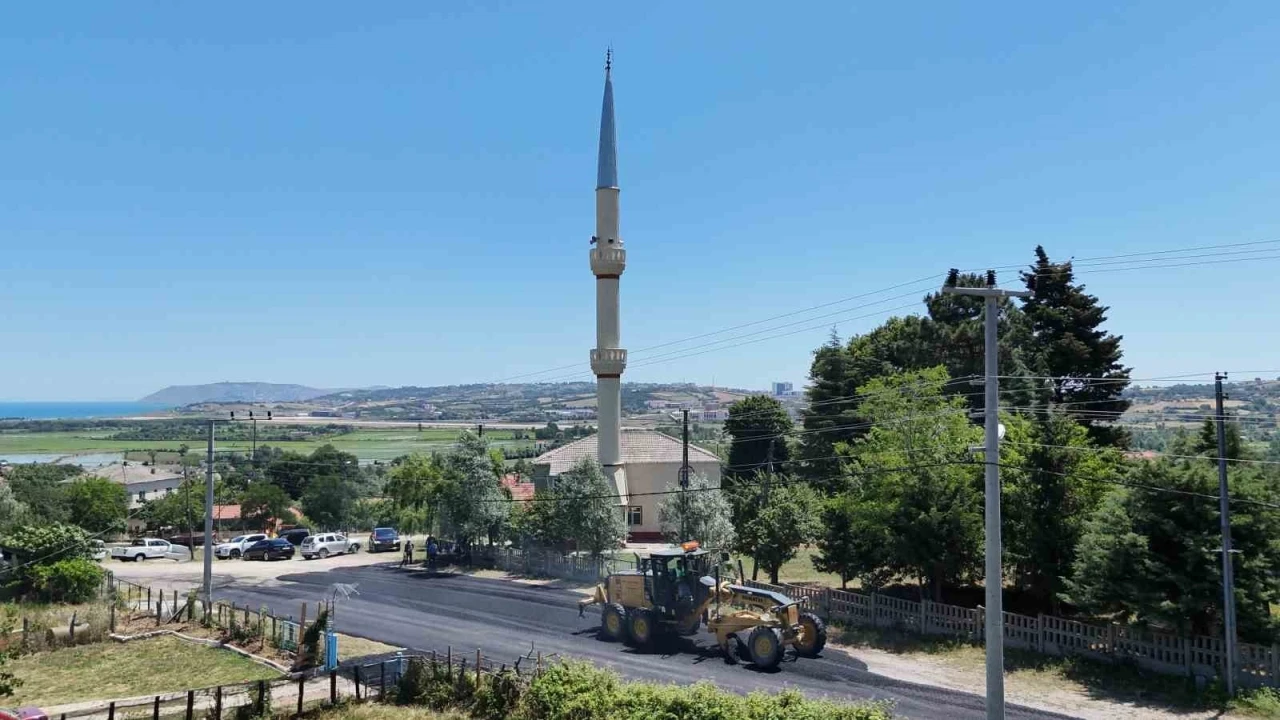Sinop’ta 110 kilometrelik asfalt mesaisi başladı
