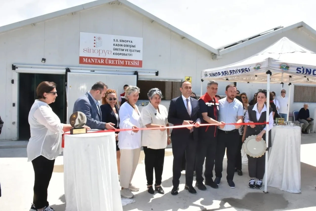 Sinop&rsquo;ta istiridye mantarı ve dikey tarım tesisi a&ccedil;ıldı

