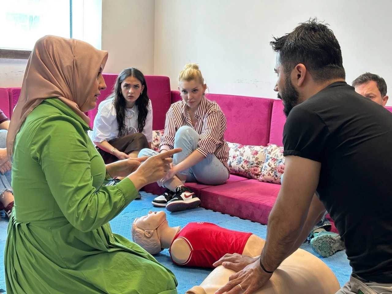 Sinop’ta kurum çalışanlarına hayat kurtaran eğitim
