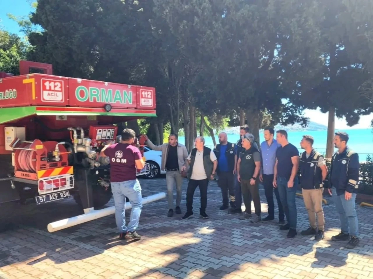 Sinop&rsquo;ta orman yangınlarıyla m&uuml;cadele i&ccedil;in kurumlar el ele verdi
