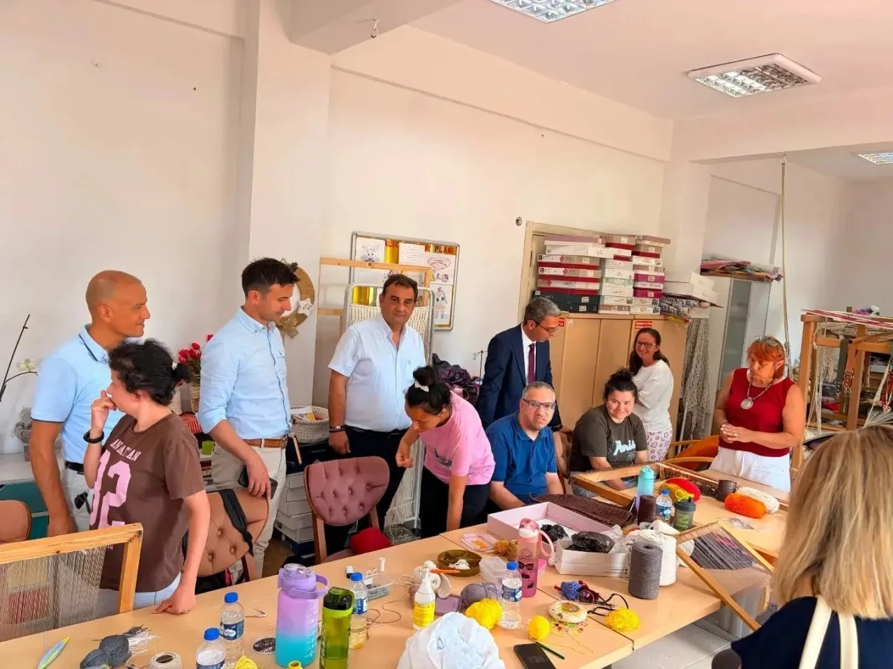 Sinop&rsquo;ta &ouml;zel bireyler el sanatlarıyla engelleri aşıyor
