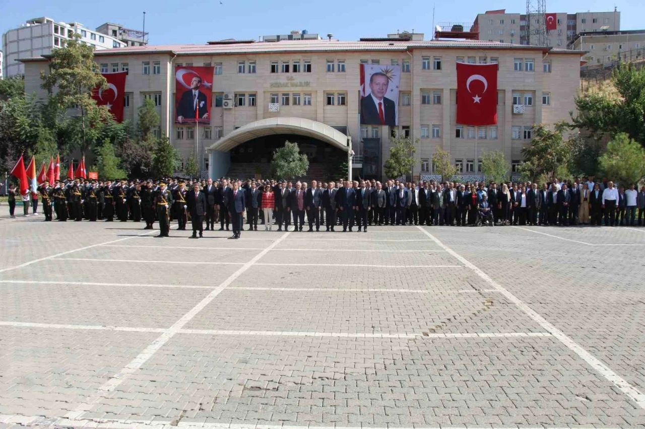 Şırnak’ta 30 Ağustos Zafer Bayramı kutlandı
