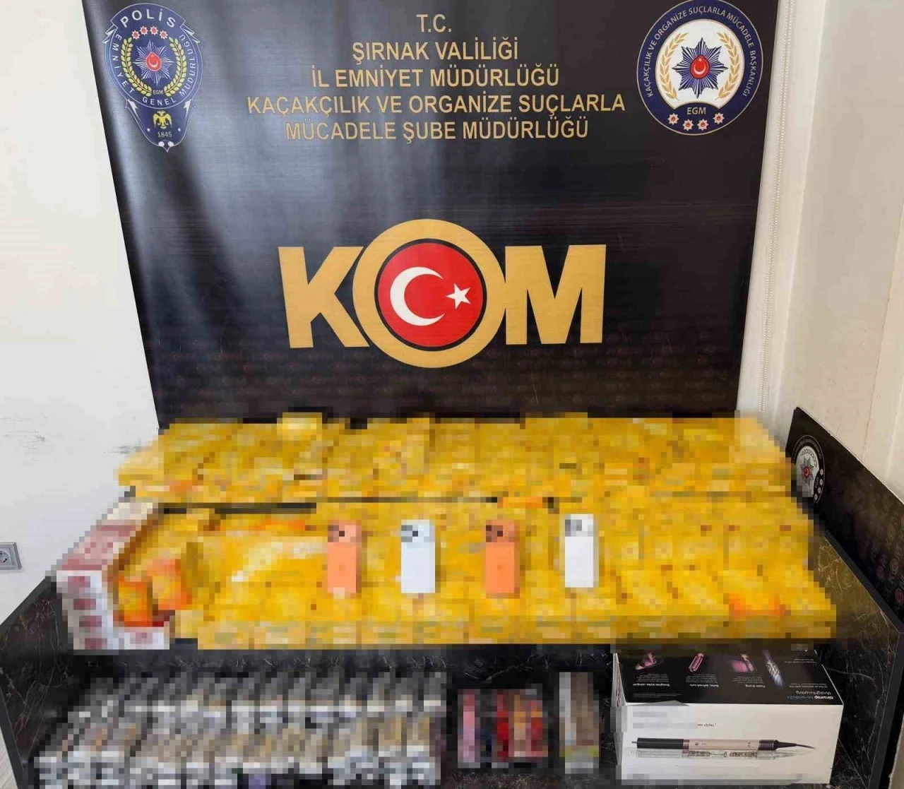 Şırnak’ta asayiş, narkotik ve kaçakçılık operasyonunda 3 tut