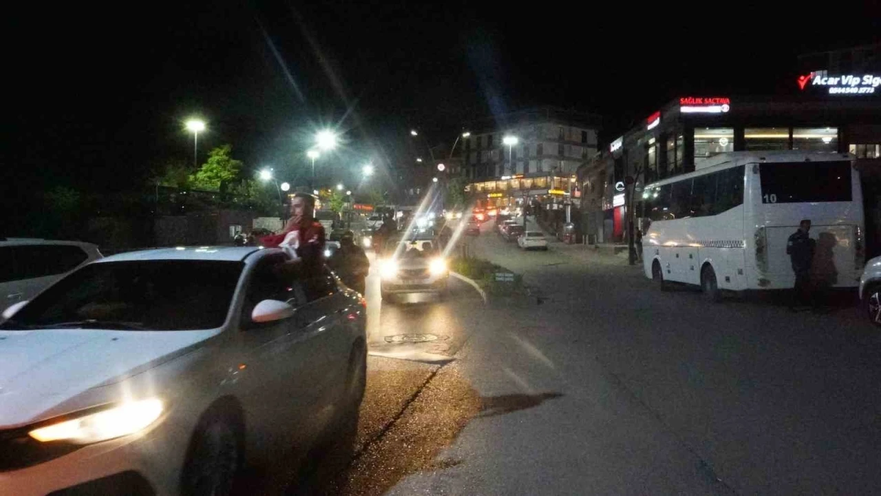 Şırnak’ta Galatasaray sevinci
