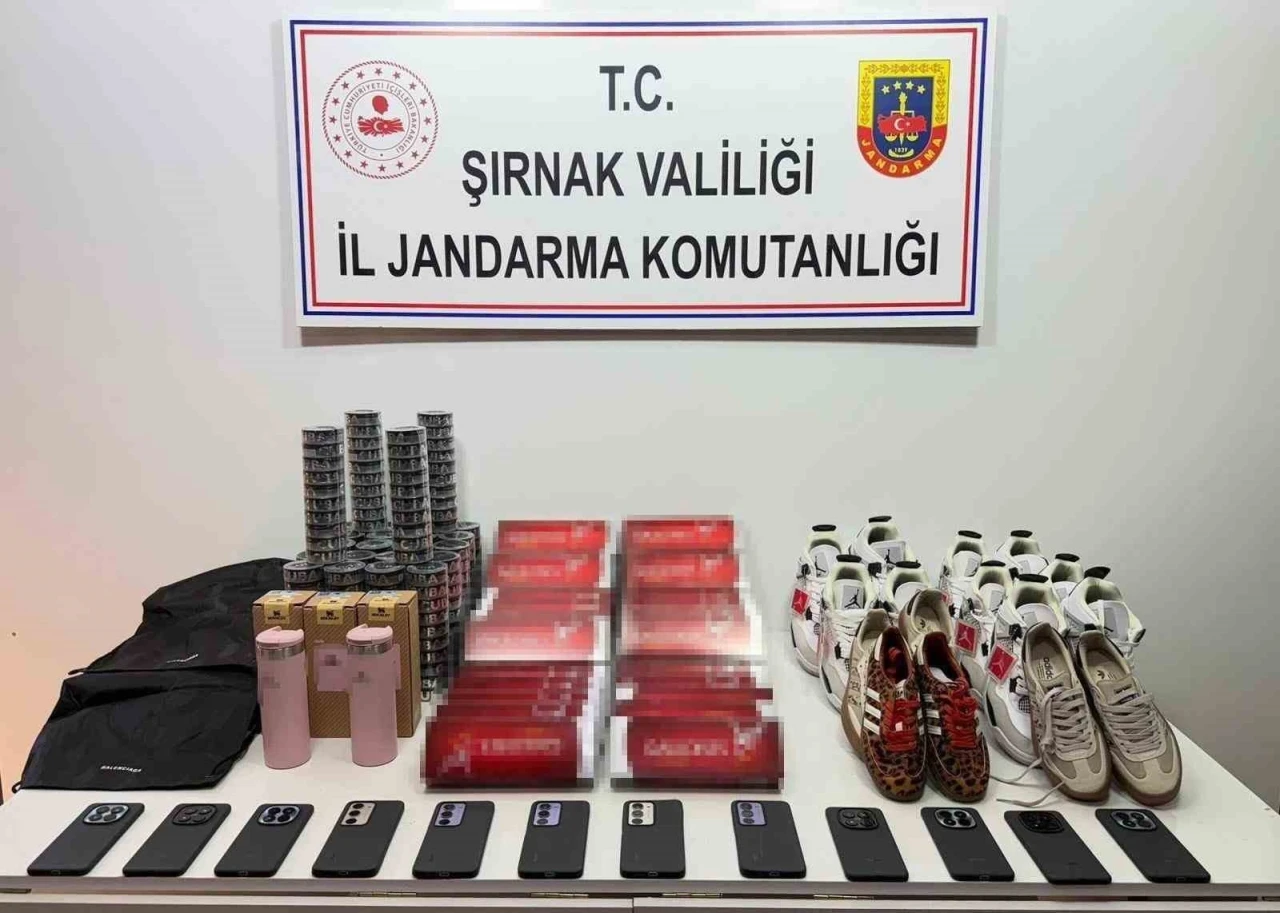 Şırnak&rsquo;ta jandarmadan 18 milyon ka&ccedil;ak&ccedil;ılık operasyonu
