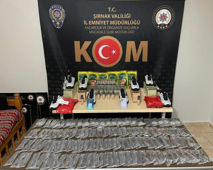 Şırnak’ta kaçakçılık ve asayiş operasyonu: 77 gözaltı
