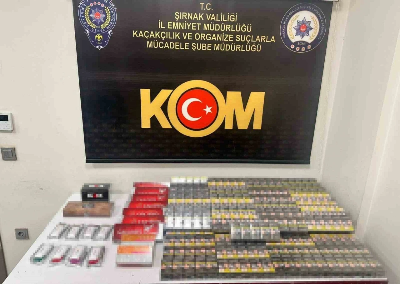 Şırnak&rsquo;ta ka&ccedil;ak&ccedil;ılık ve narkotik operasyonu
