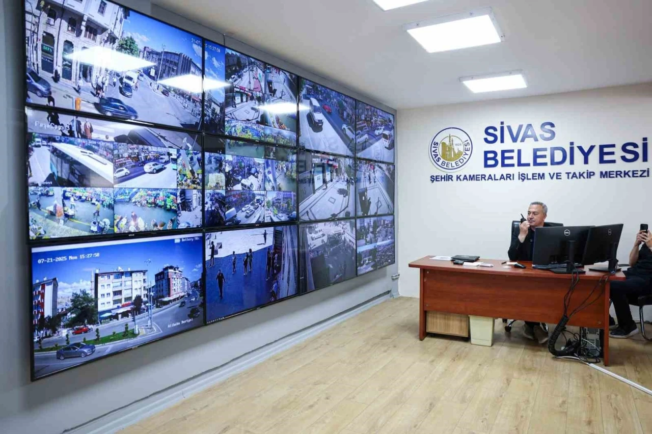 Sivas Belediyesi 568 yeni kamera ile çevre kirliliği güvenlik denetimlerini artıyor
