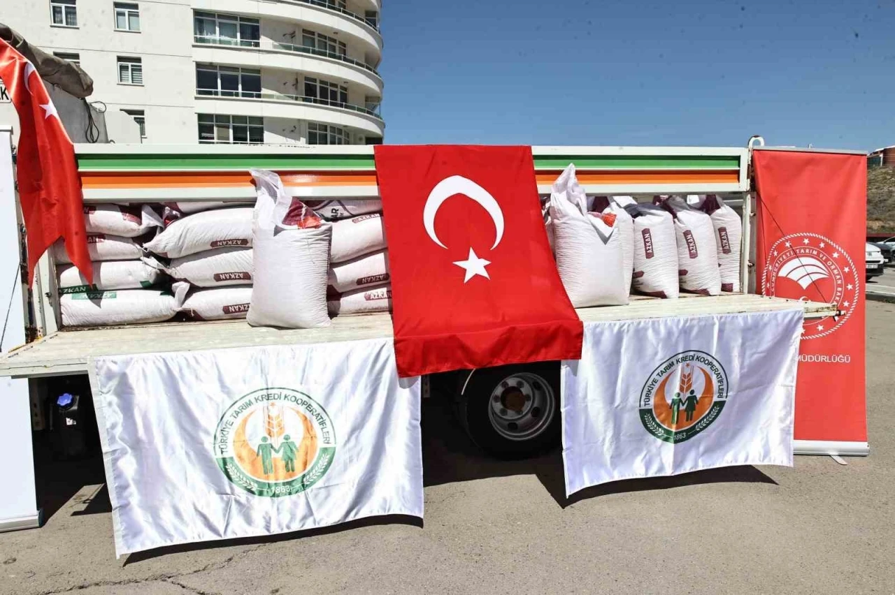 Sivas’ta çiftçilere 285 ton nohut tohumu dağıtıldı
