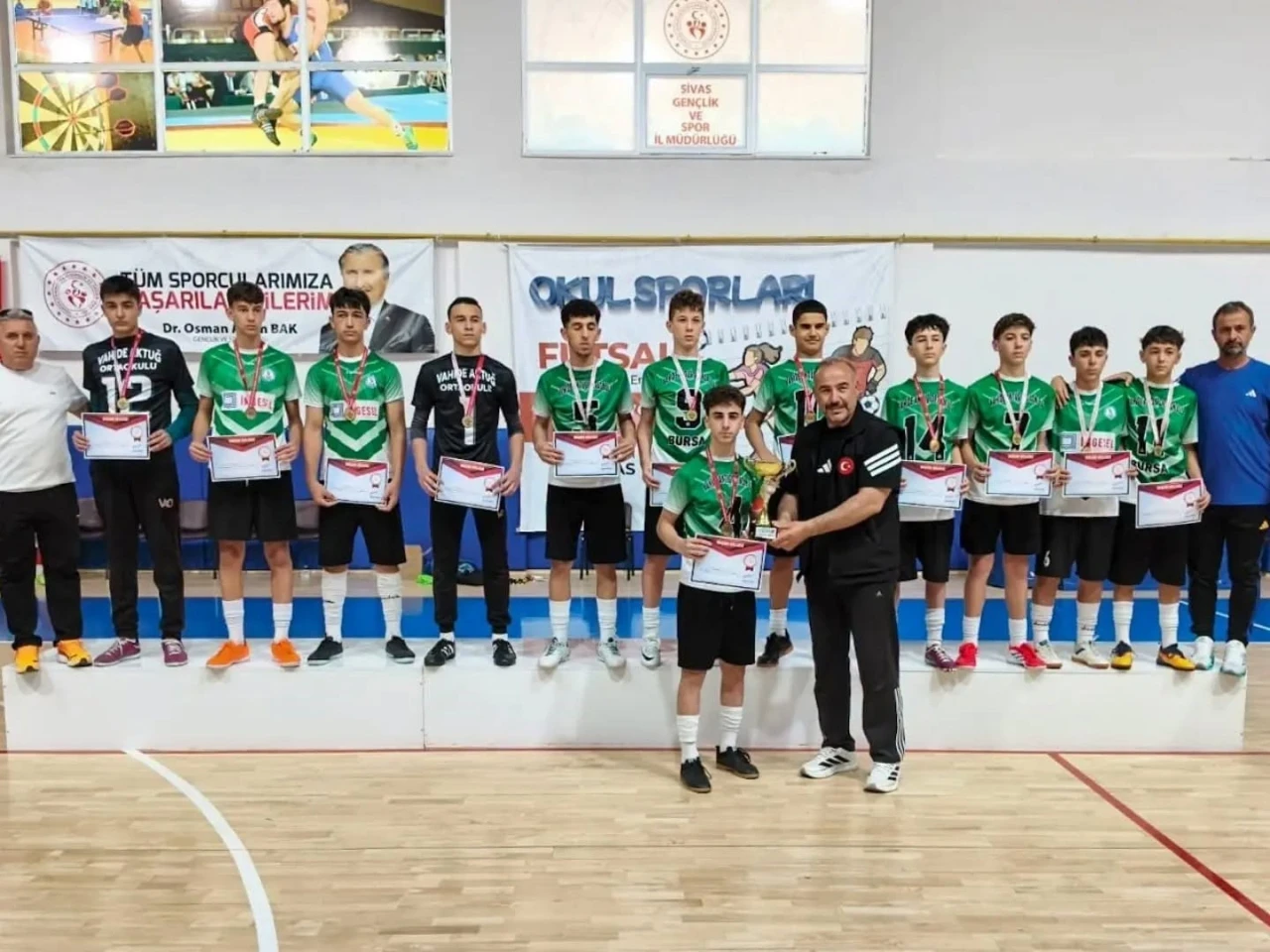 Sivas&rsquo;ta futsal zirvesi yapıldı
