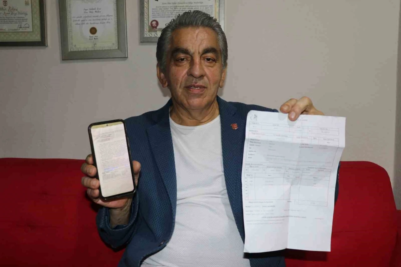Sivas’ta gazeteci Abdullah Yiğit, hiç gitmediği turistik bölgelerde trafik cezası yedi
