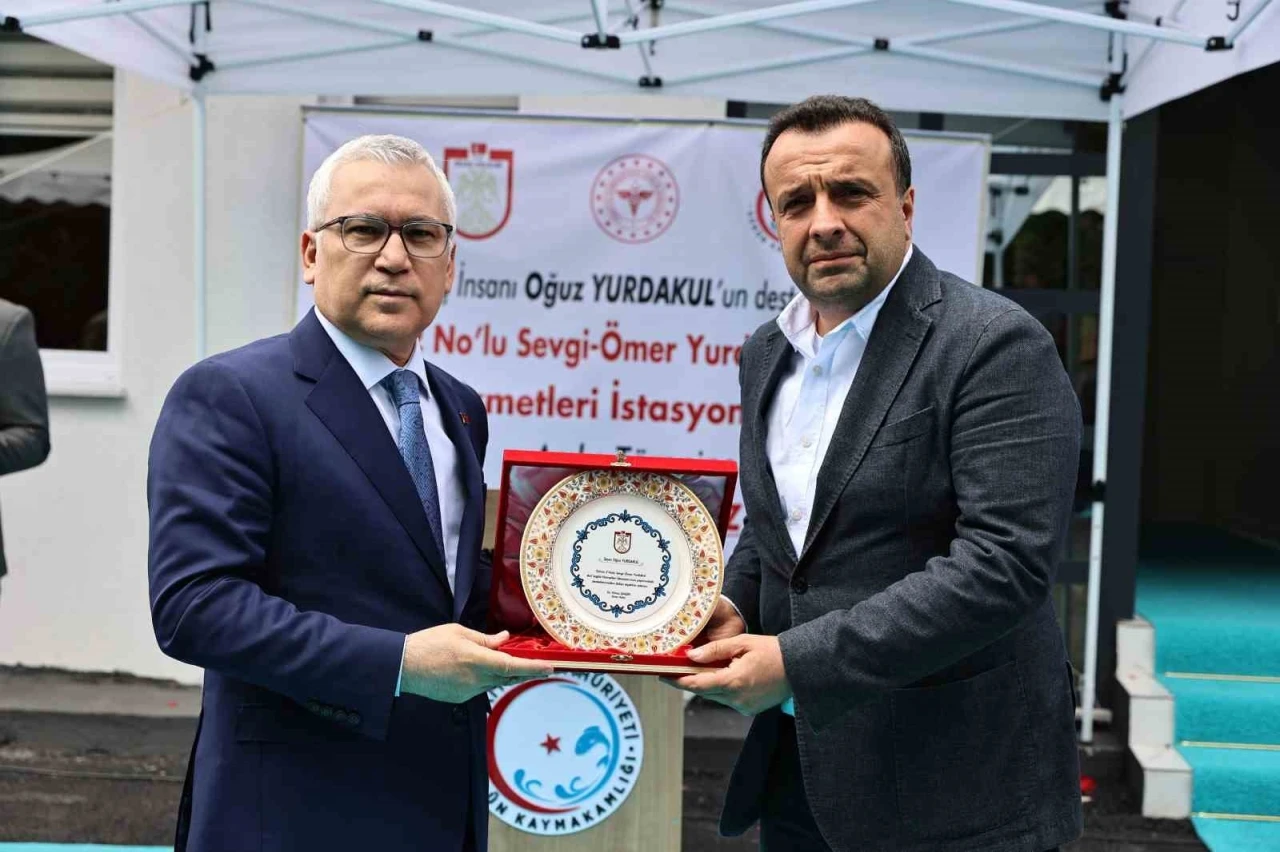 Sivaslı hayırseverden Gürün’e 112 Acil İstasyonu
