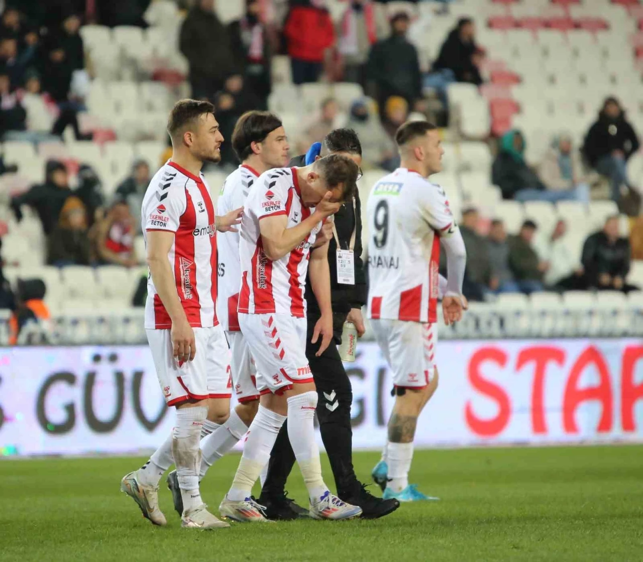 Sivasspor’da Ziya Erdal hastaneye kaldırıldı