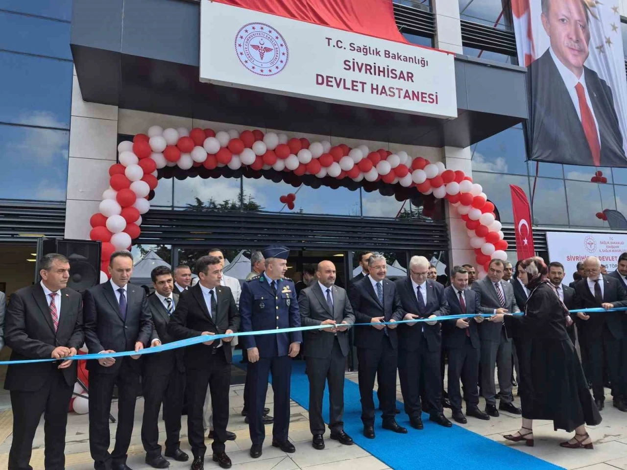 Sivrihisar Devlet Hastanesi, d&uuml;zenlenen t&ouml;renle a&ccedil;ıldı
