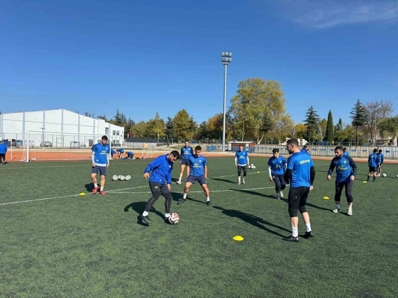 Söğütspor zorlu maçın hazırlıklarını tamamladı