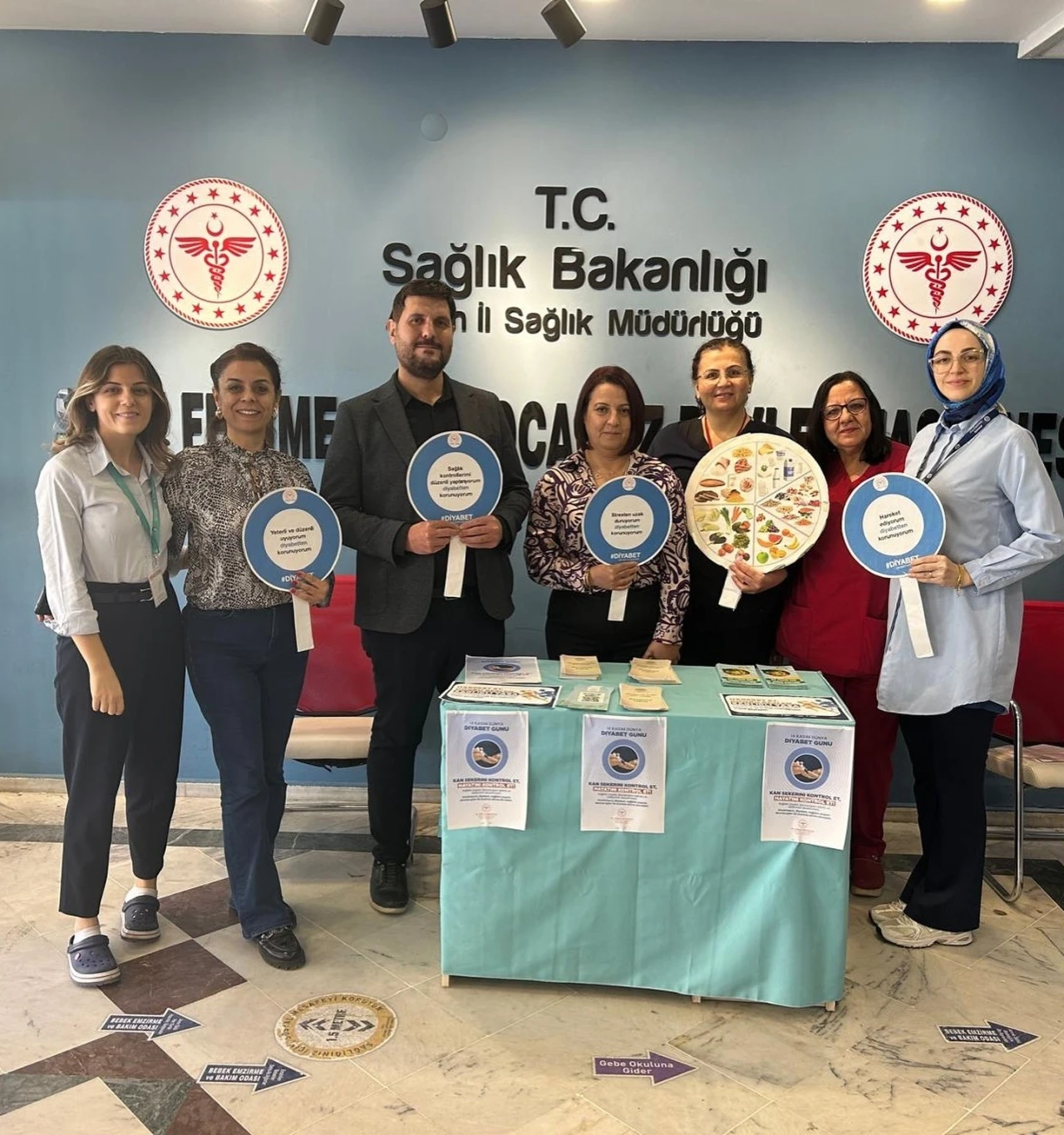 Söke Devlet Hastanesi’nden Dünya Diyabet Günü etkinliği
