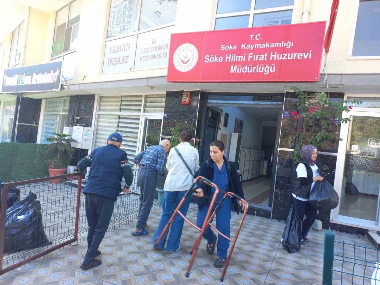 Söke Hilmi Fırat Huzurevi 23 yıl sonra yeni binasına taşındı