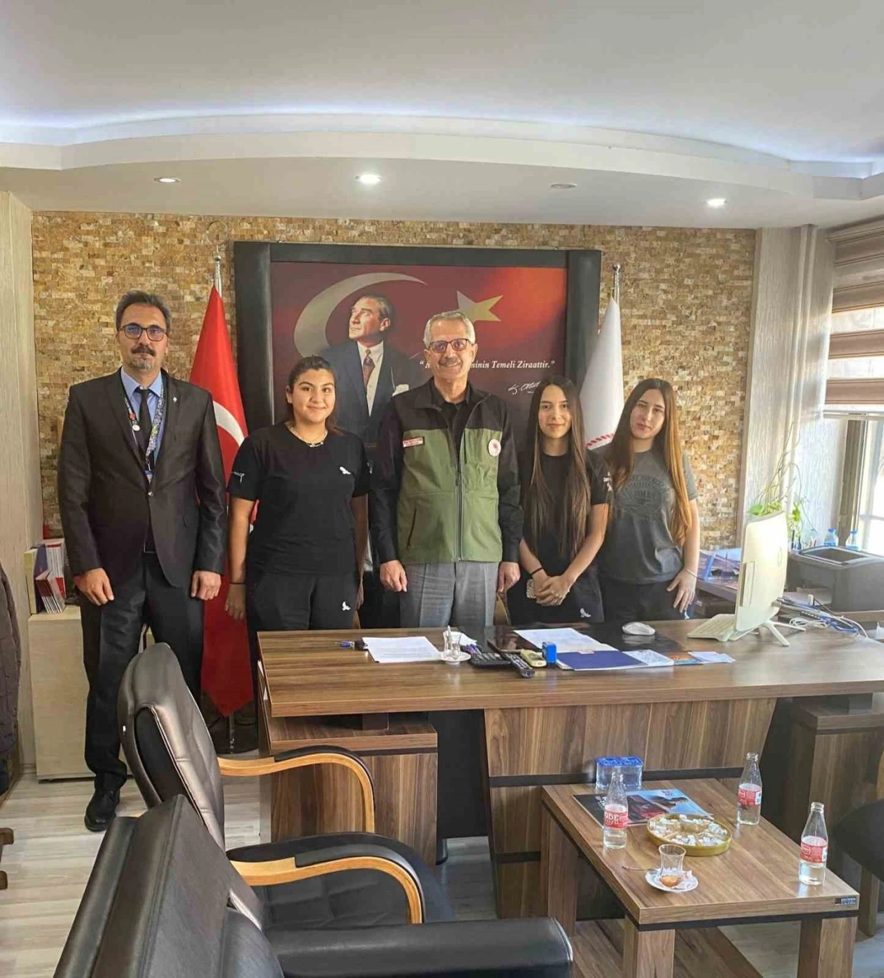 Sökeli öğrencilere ilçe tarımdan bilgilendirme
