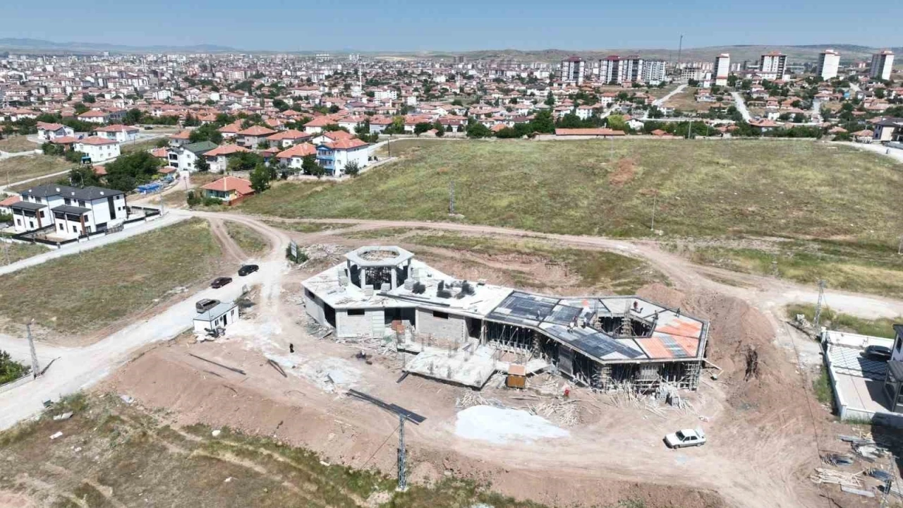 Sorgun Belediyesi Termal Hamamı&rsquo;nda &ccedil;alışmalar hızla devam ediyor
