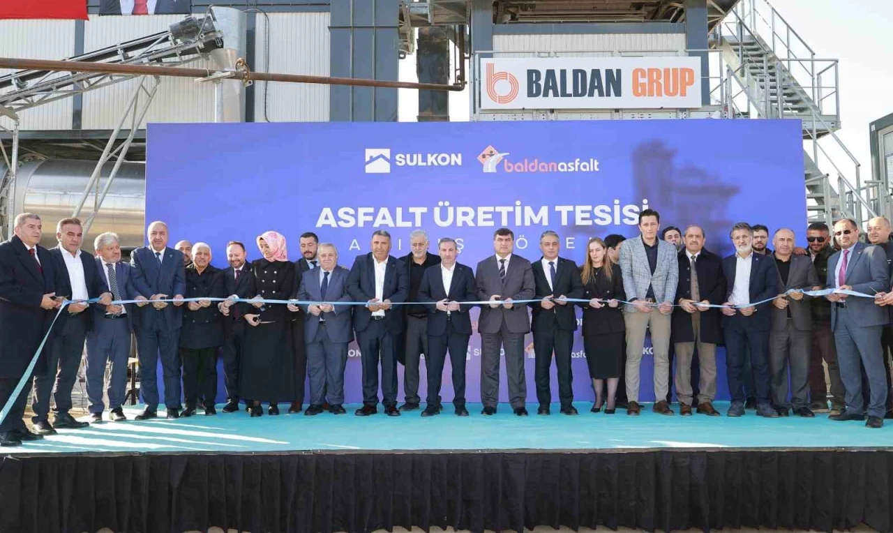 Sultanbeyli&rsquo;de asfalt &uuml;retim tesisi a&ccedil;ıldı
